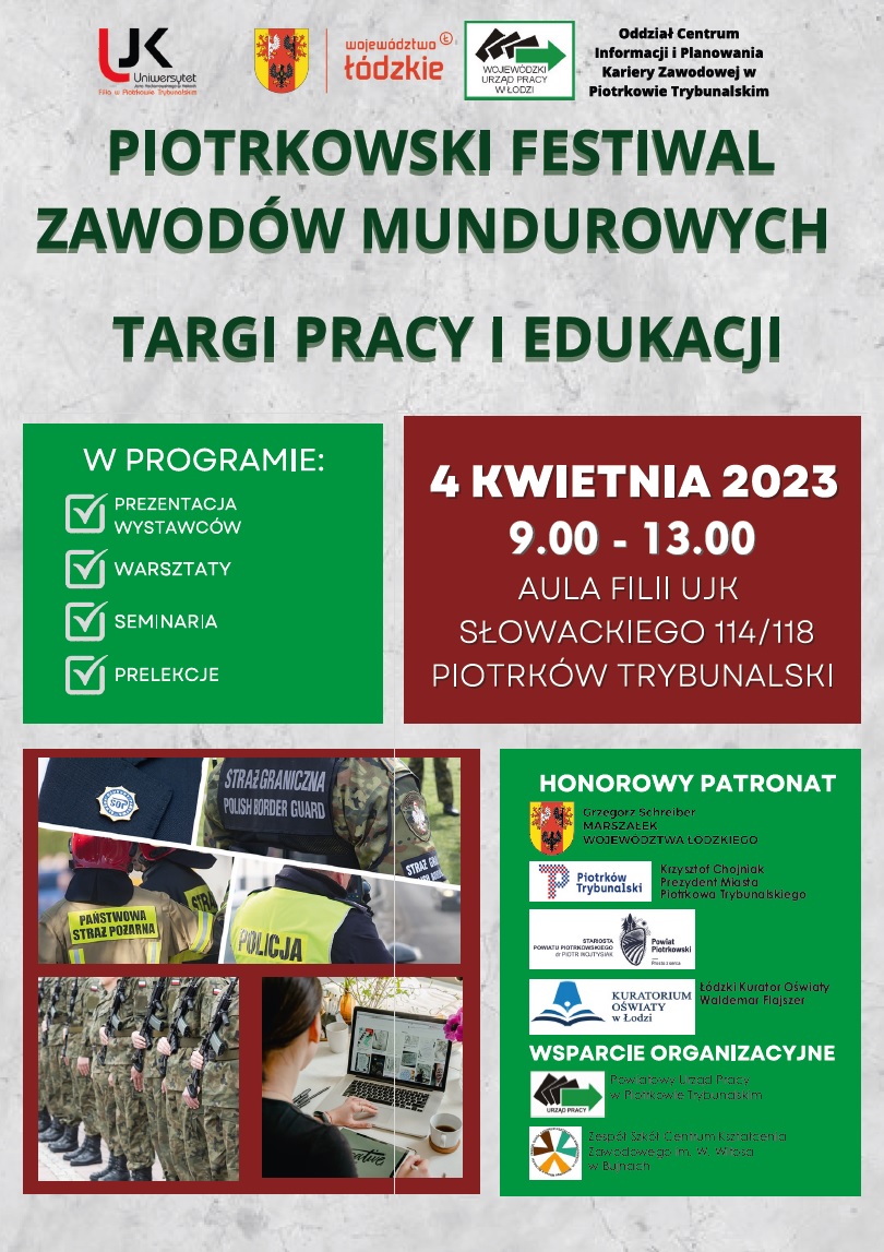 Obrazek dla: Festiwal Zawodów Mundurowych - Targi Pracy i Edukacji 2023